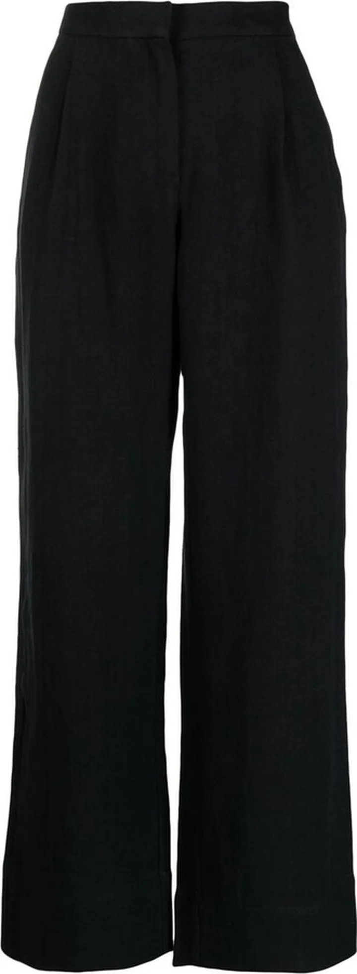 High-Waist Tailored Trousers