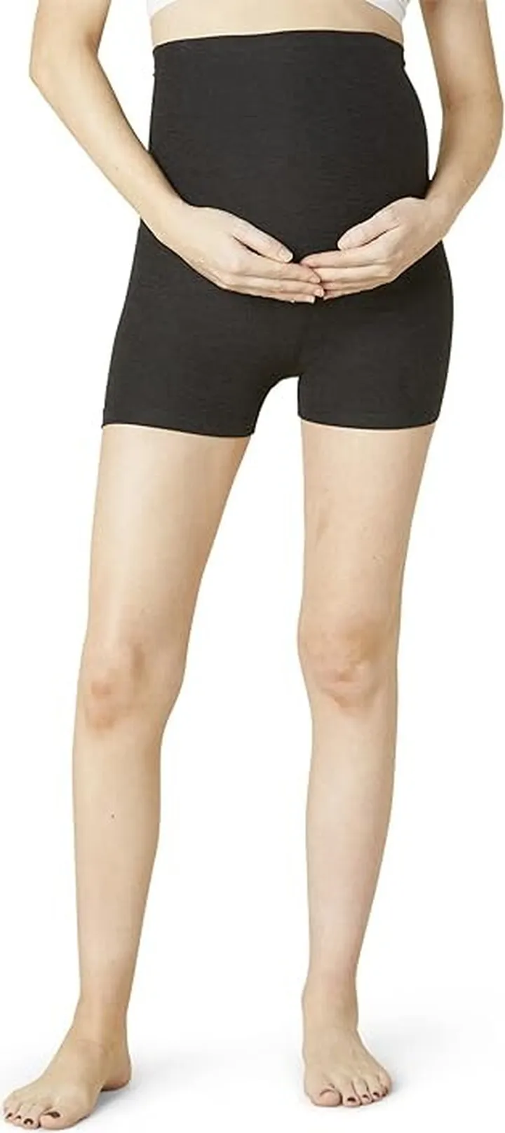 Beyond Yoga Spacedye All For Run Maternity Shorts (Darkest Night) Women's Clothing