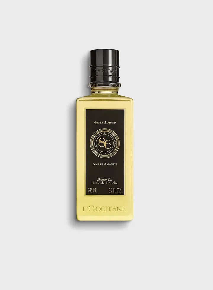 86 Intense Amber Almond Shower Oil