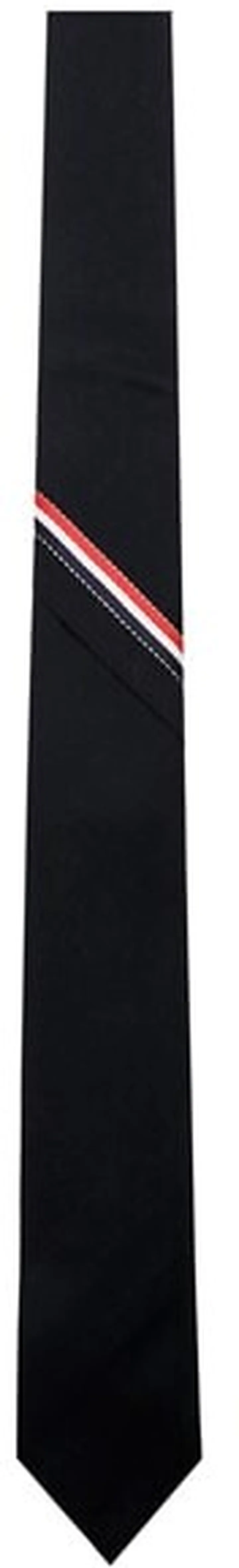 Thom Browne Classic Twill Necktie in Blue