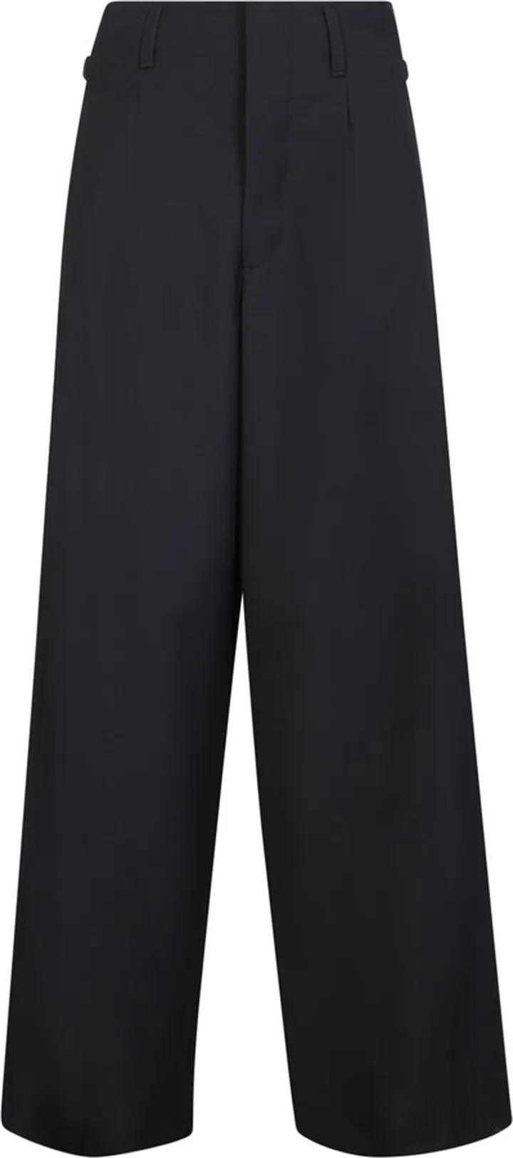 Black Side Adjust Trousers