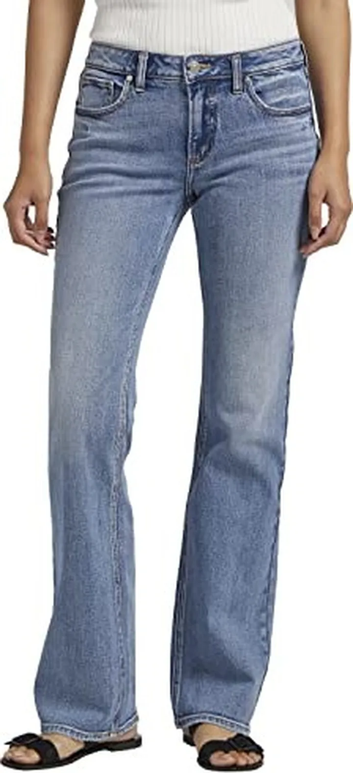 Silver Jeans Co. Women's Low Rise Bootcut Jeans