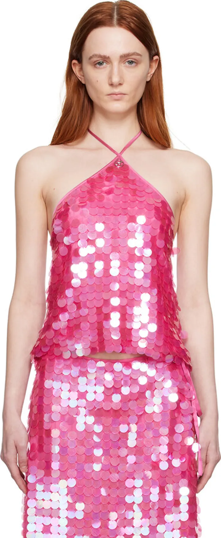 Saks Potts Pink Anouk Camisole