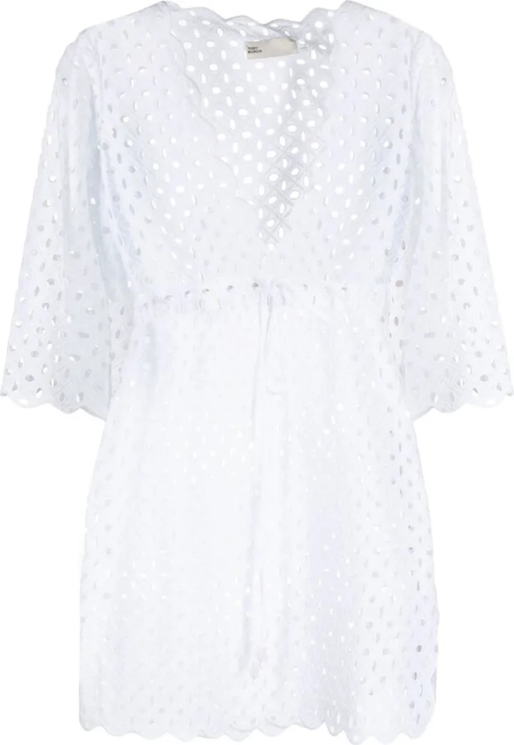 TORY BURCH- Cotton Midi Dress