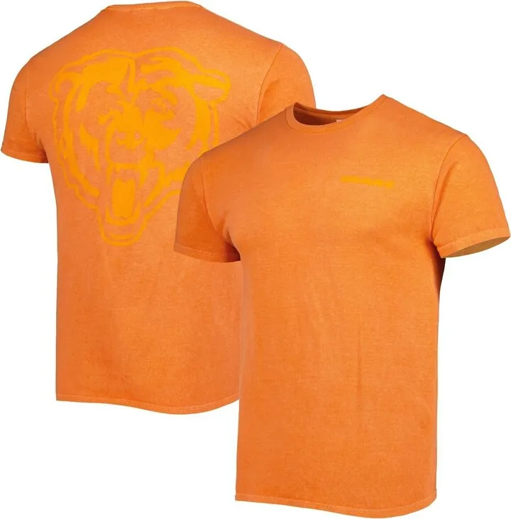 Men's '47 Brand Orange Chicago Bears Fast Track Tonal Highlight T-shirt