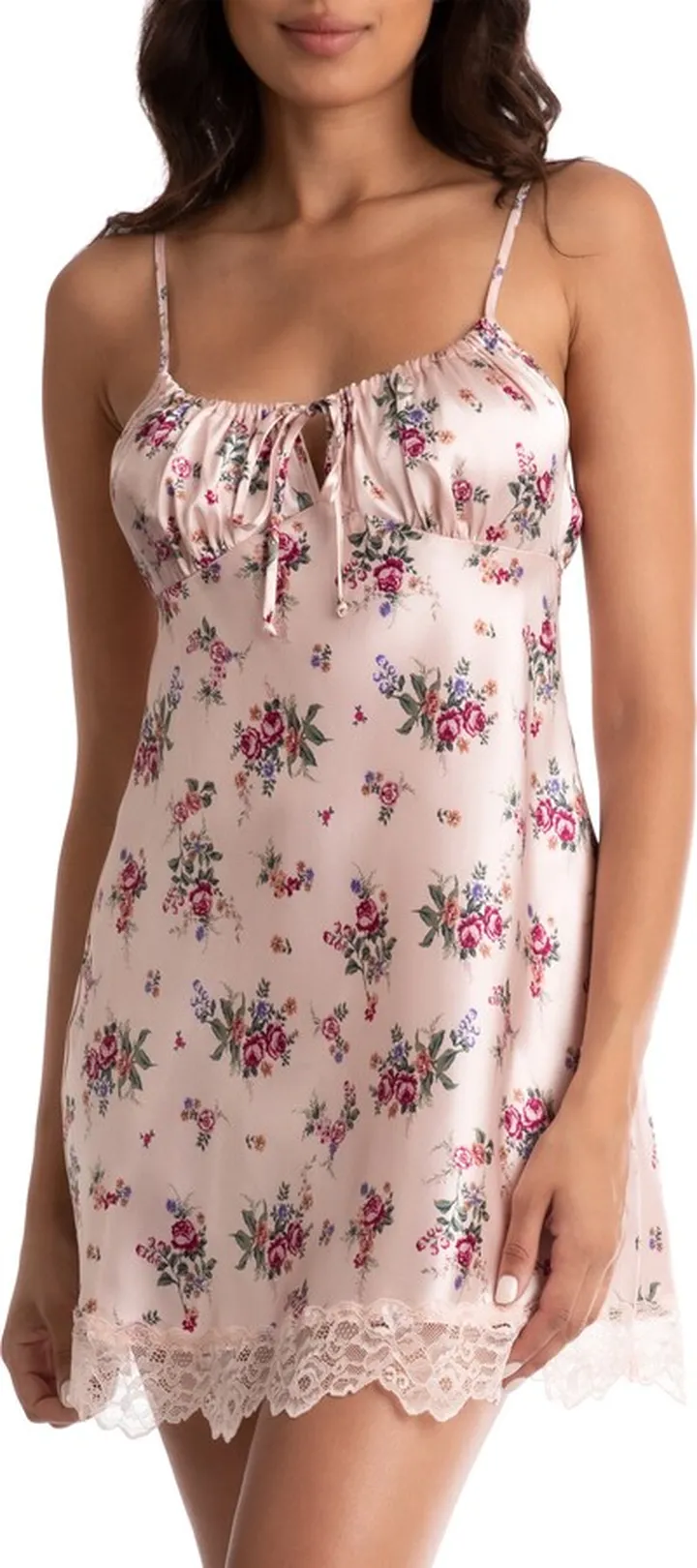My Fair Lady Floral Lace Trim Chemise