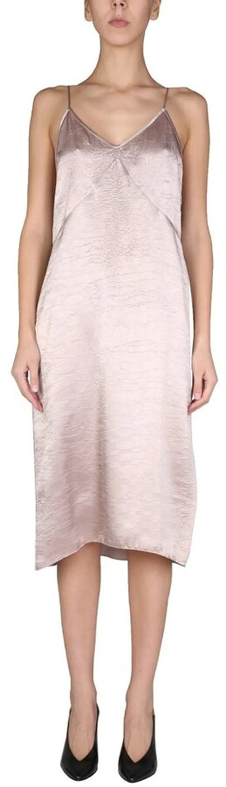 Dsquared2 Undervest V-Neck Midi Dress
