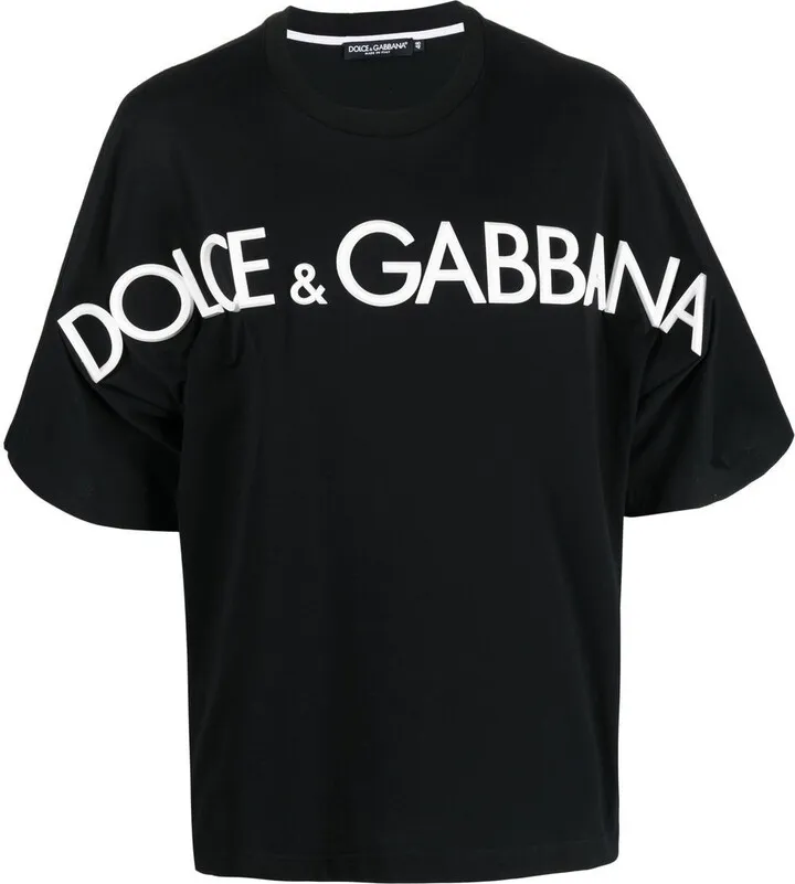 Black Logo Print T-Shirt