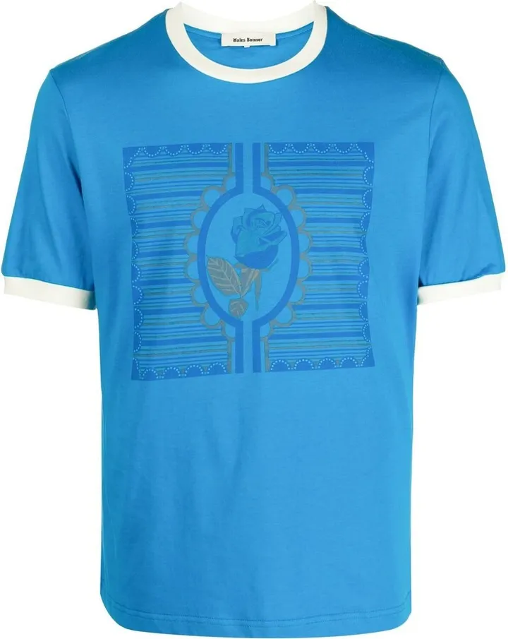 Essence-print organic cotton T-shirt