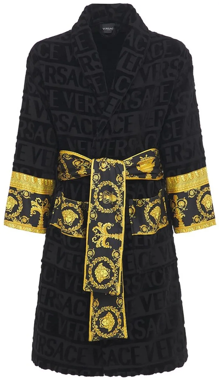 Barocco & Robe cotton bathrobe