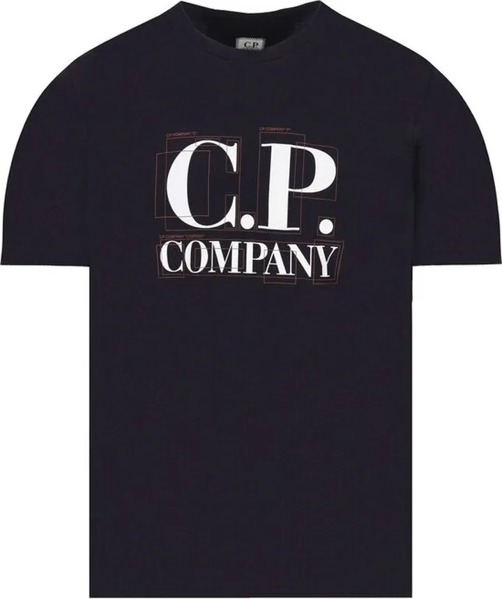 C.P. Company Logo Printed Crewneck T-Shirt