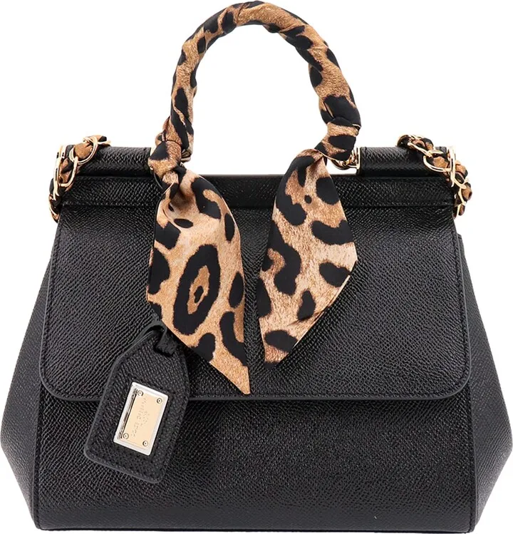 Leather handbag