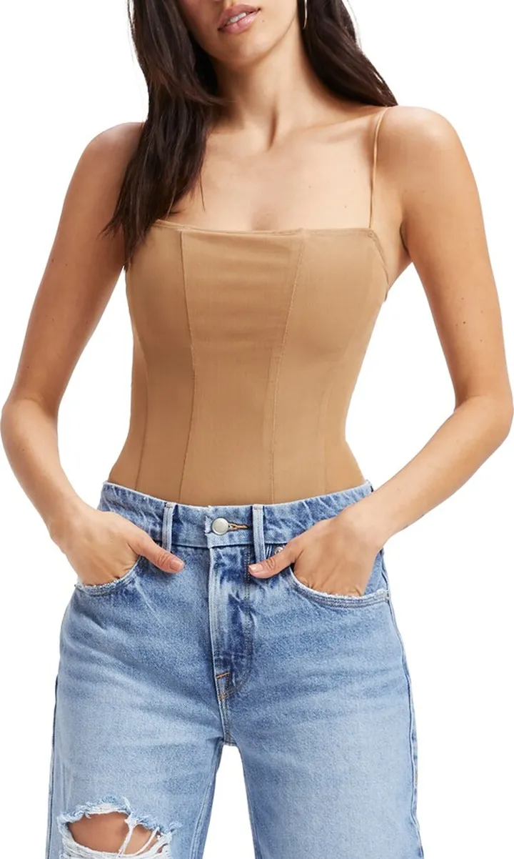 Mesh Corset Bodysuit