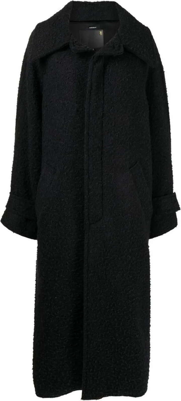 Single Breasted Virgin Wool Coat
