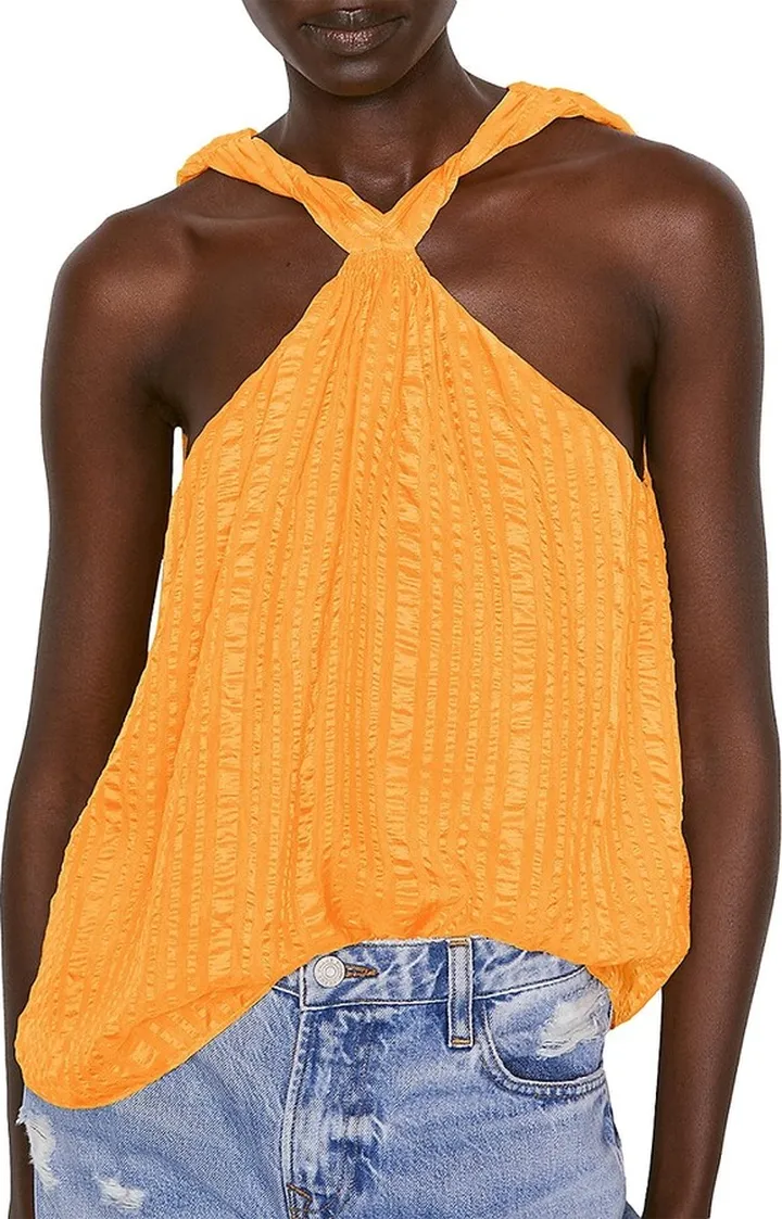 Draped Halter Top