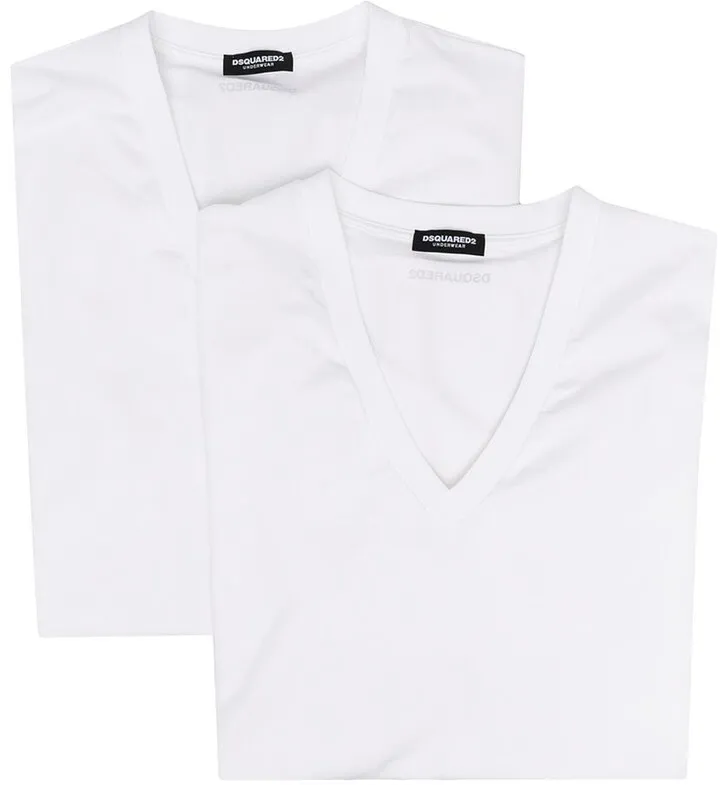 two-pack logo-print T-shirts