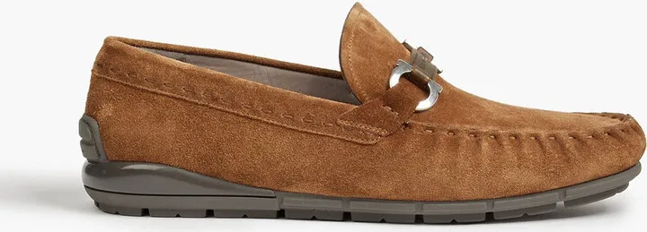 Tasby suede driving shoes