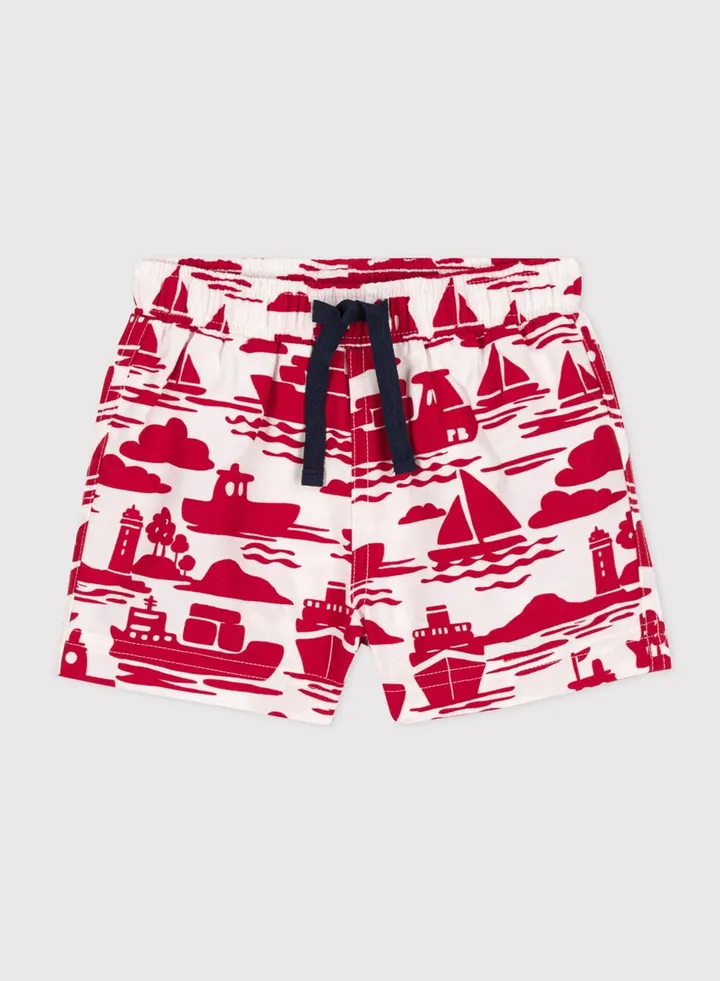 Kids Printed Swim Shorts