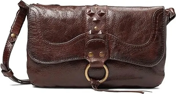 Frye Corrine Mini Crossbody (Cognac) Handbags