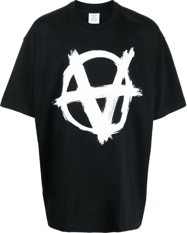 short-sleeve logo-print T-shirt