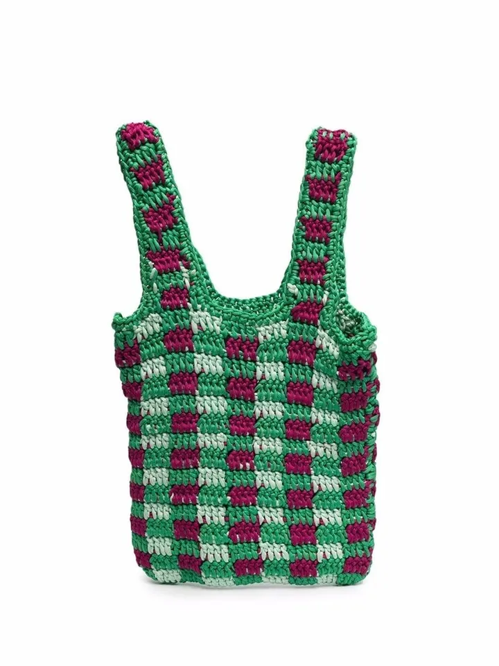 Medium Crochet Tote Bag