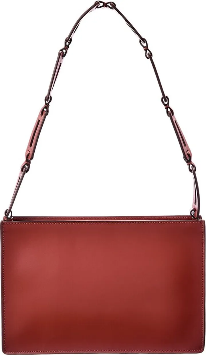 STAUD Mina Leather Shoulder Bag
