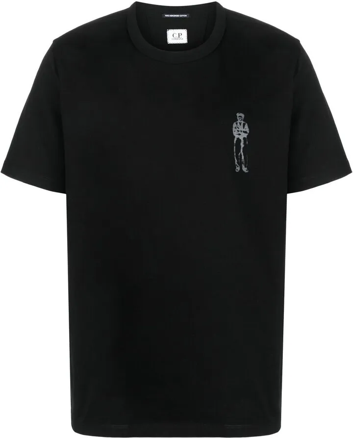 logo-print cotton T-shirt