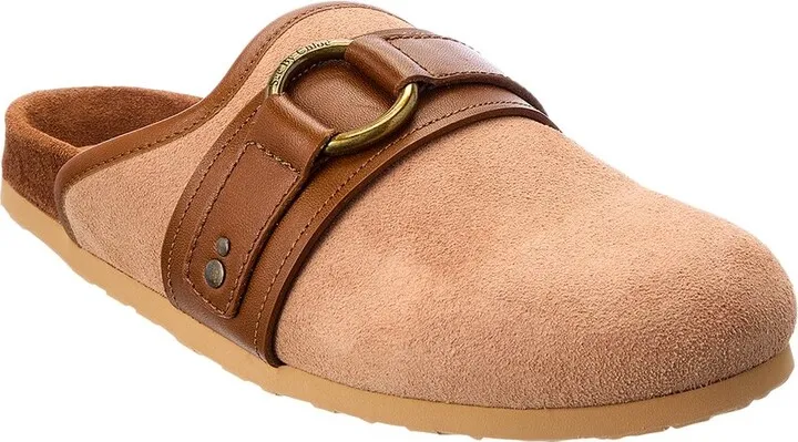 See By Chloé Suede & Leather Clog
