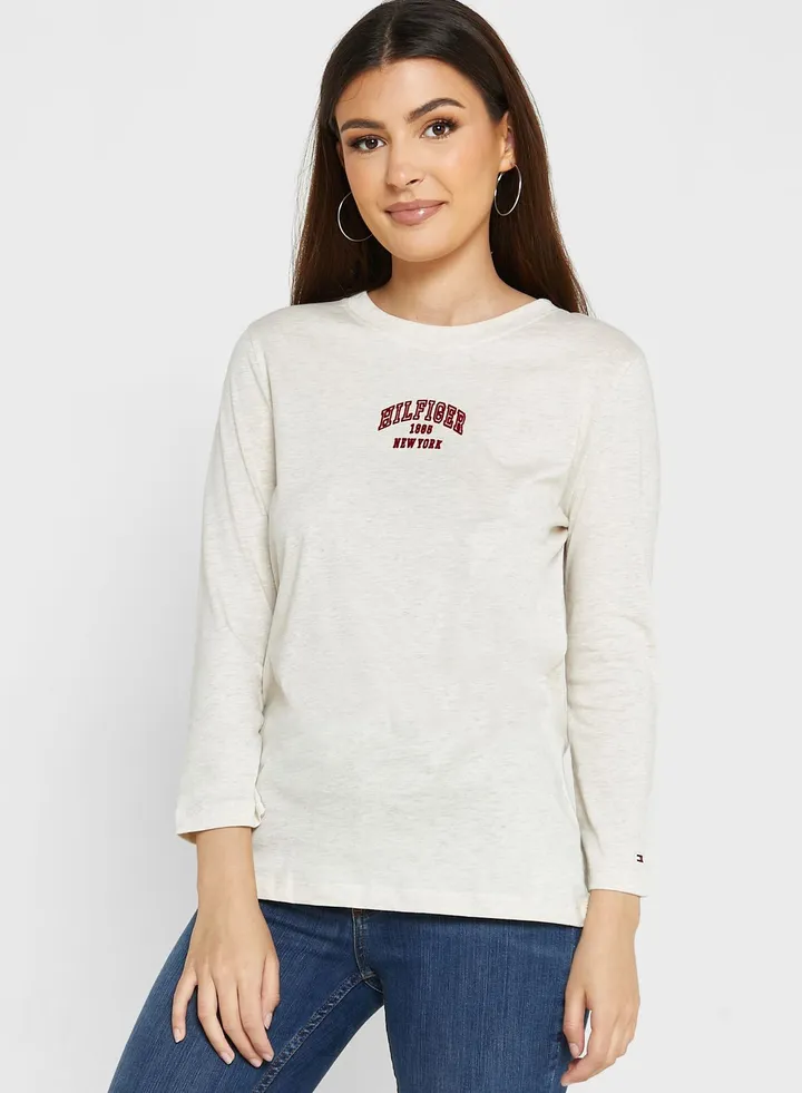 Crew Neck Graphic T-Shirt