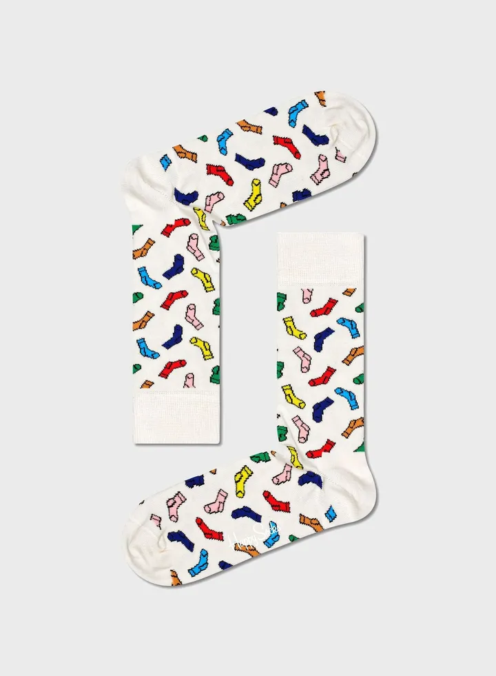 Embroidered Crew Sock