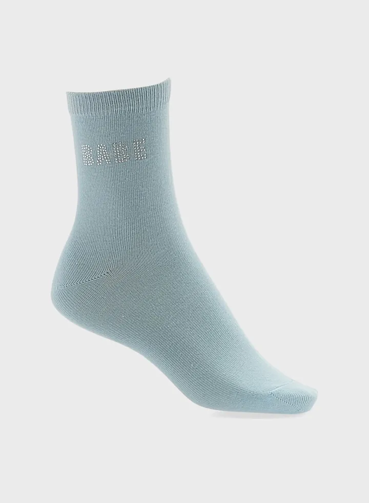 Knitted Crew Socks