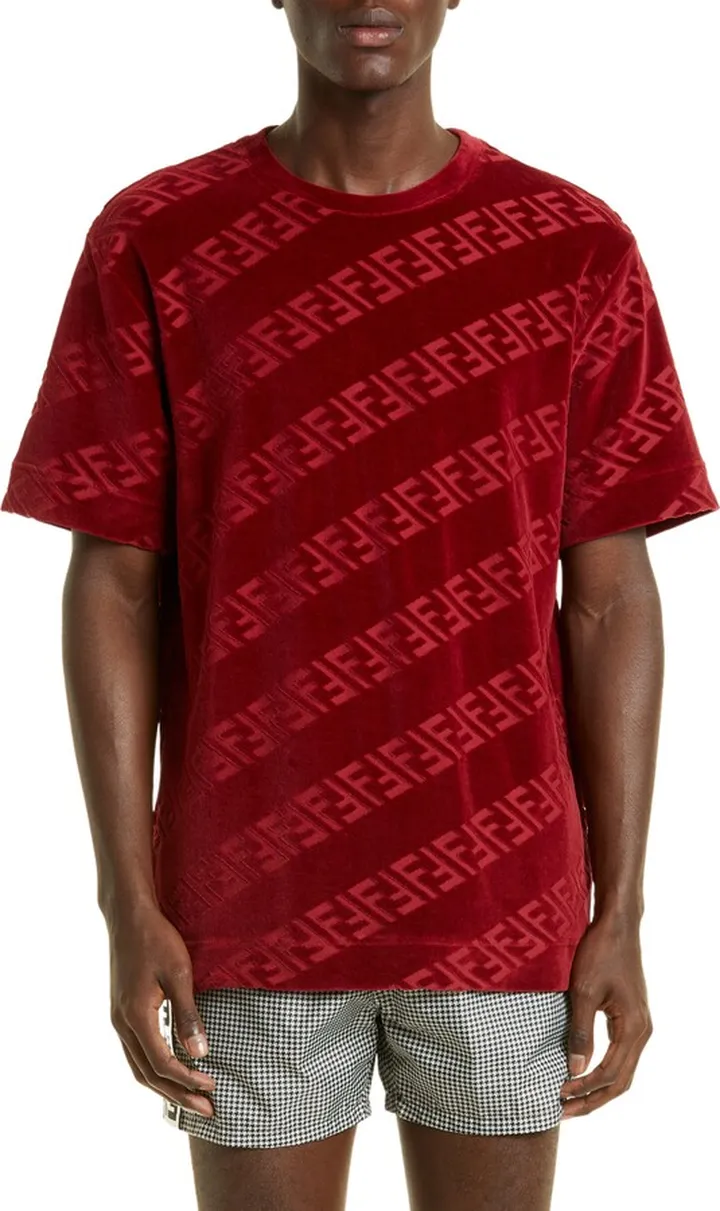 Men's FF Logo Chenille T-Shirt