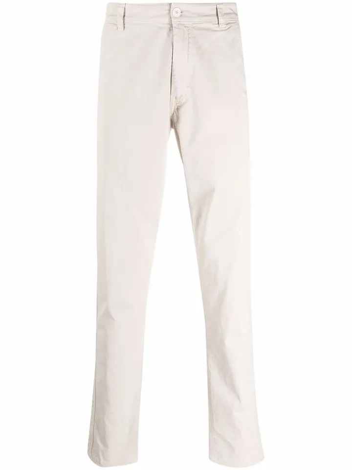 Mid-Rise Straight-Leg Chinos