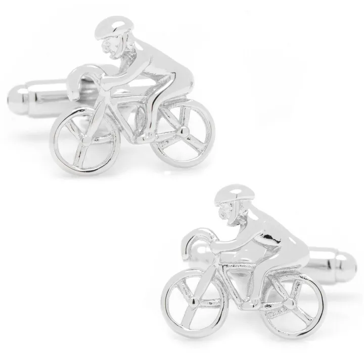Cyclist Cuff Links