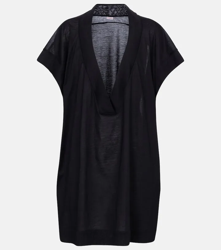 Renee cotton jersey minidress
