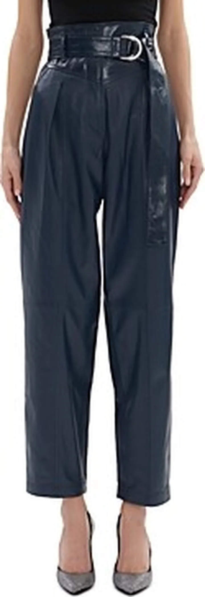 Iro Idrani Leather Cropped Pants