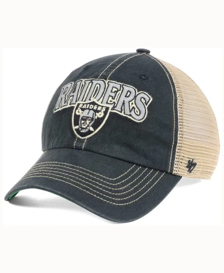 '47 Brand Oakland Raiders Tuscaloosa Clean Up Cap
