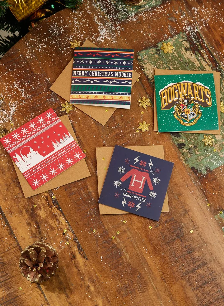 Harry Potter Christmas Card 20 Pack