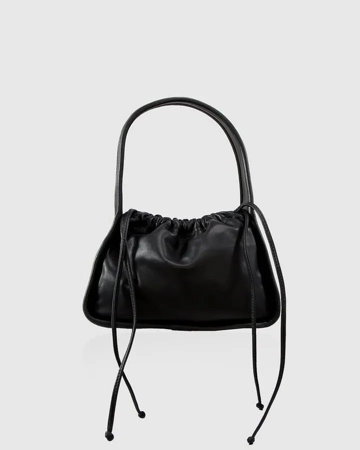 Belle & Bloom Thing Called Love Leather Handbag - Black