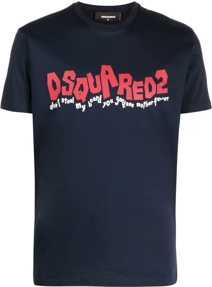 logo-print T-shirt