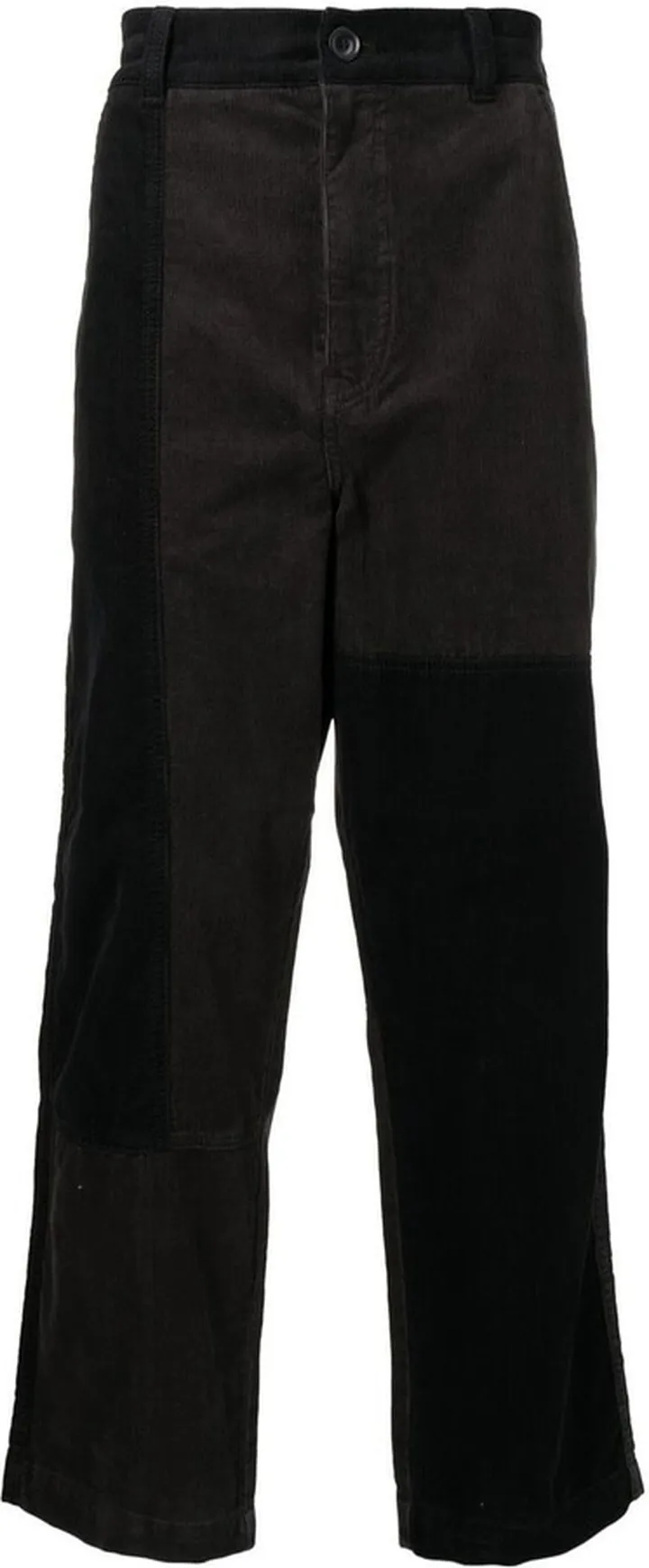 Corduroy Straight-Leg Trousers
