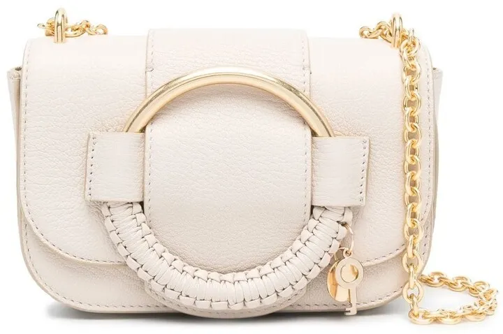 Hana leather shoulder bag