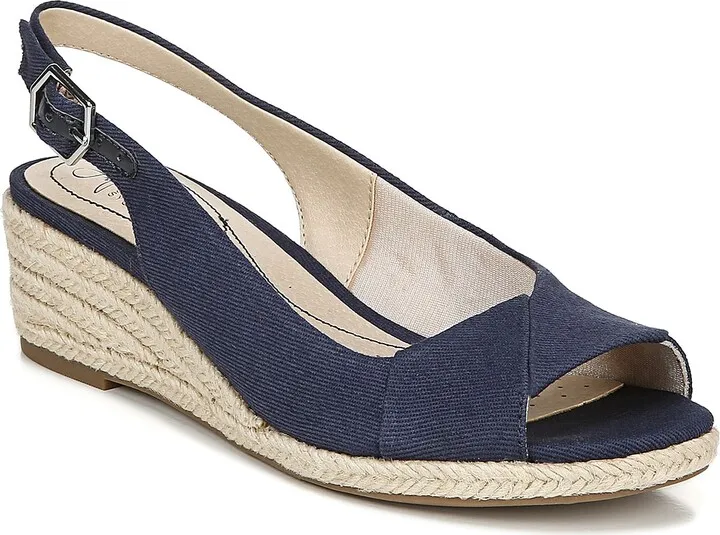 LifeStride Socialite Espadrille Wedge Sandal