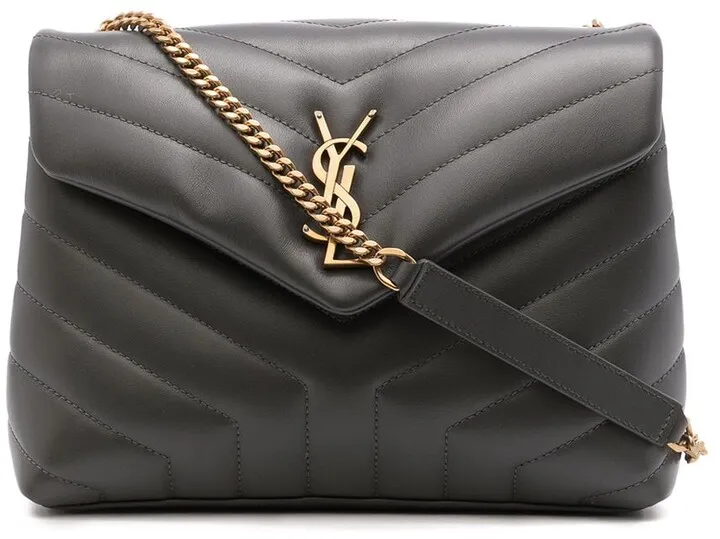 Loulou logo-plaque shoulder bag