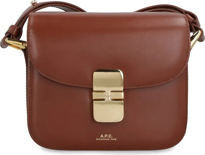 Grace Leather Mini Crossbody Bag