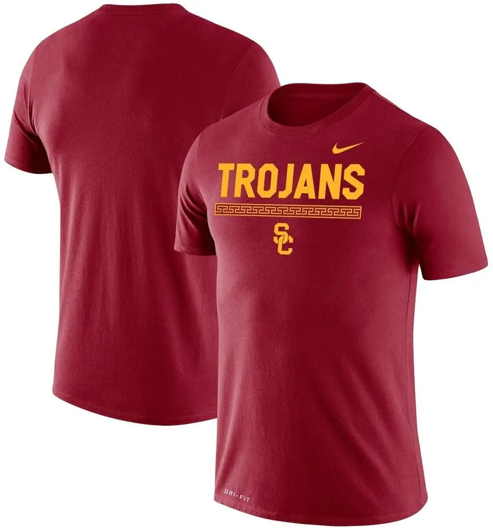 Men's Nike Cardinal Usc Trojans Team Dna Legend Performance T-shirt