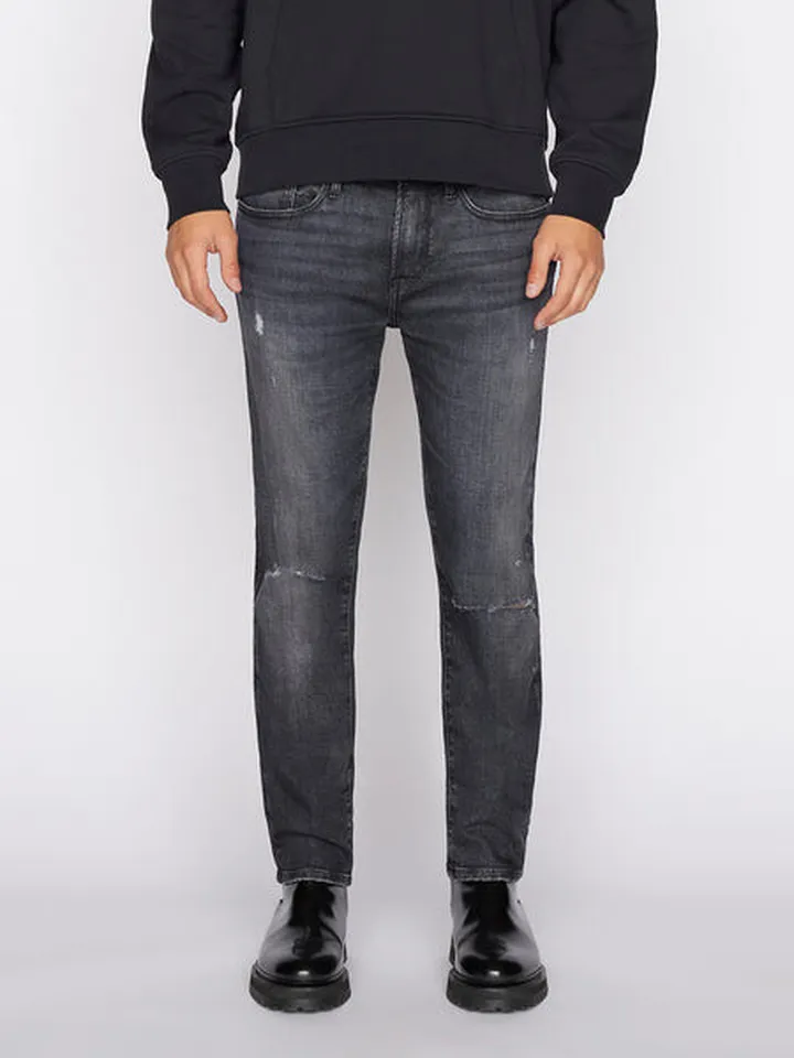L'homme Skinny Degradable Black Oak Rips