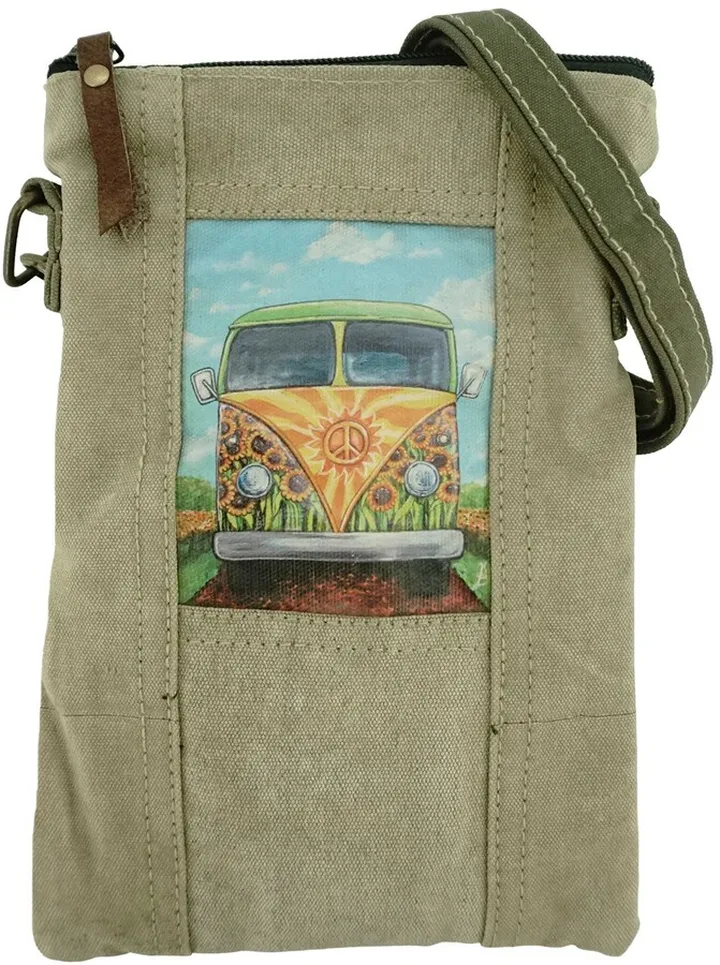 Peace Van Crossbody Bag