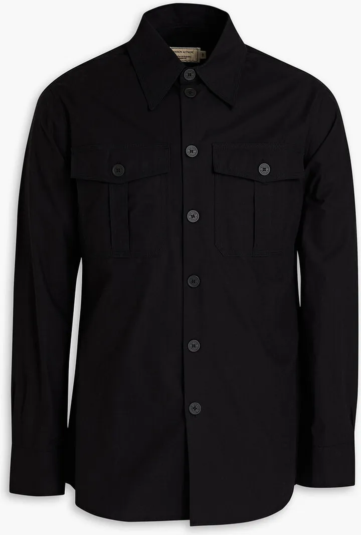 Cotton-poplin shirt