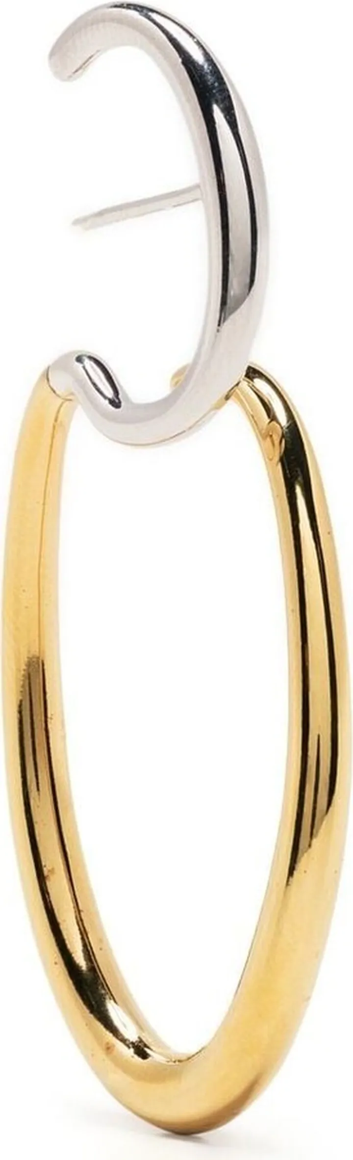 Delta large hoop earring